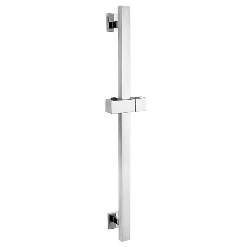 Avizar Barre de Douche Universelle Robuste avec Hauteur et Angle Réglables Gris