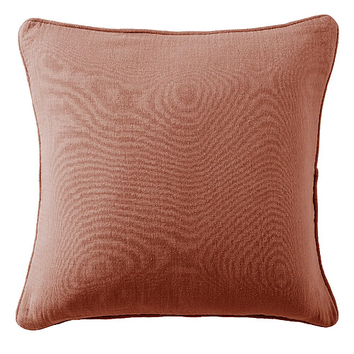 Housse de rêve Gaze de Coton Terra Terracotta - 45x45 cm - Orange