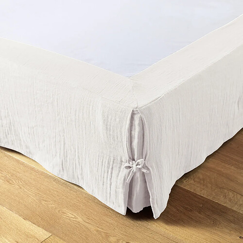 Housse De Rêve Cache sommier 140x190 cm Gaze de coton Chantilly