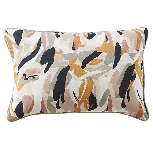 Housse De Rêve Coussin rectangulaire déhoussable 40x60 cm Gaze de Coton Lucia