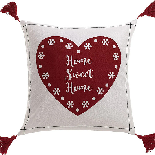 Housse De Rêve Coussin déco 30x50 cm Coton Sweet Home