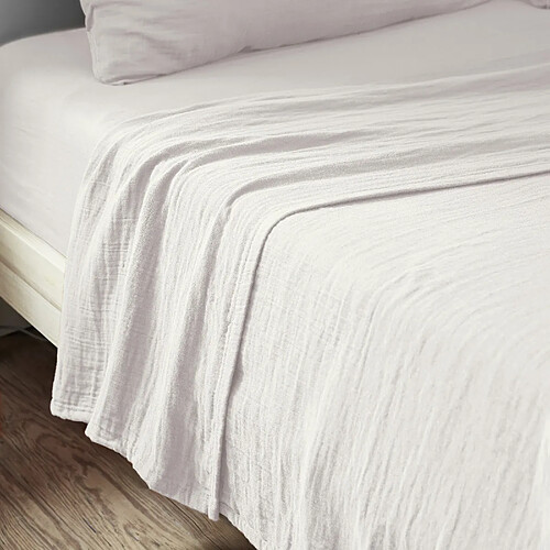 Housse De Rêve Drap plat 270x300 cm Gaze de coton Chantilly