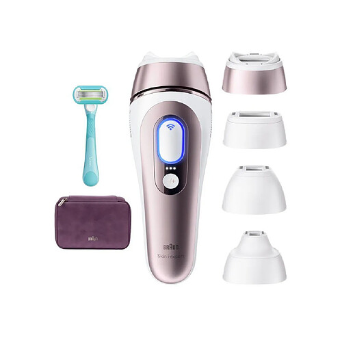 Braun Skin i-expert PL7431 - Blanc et or rose