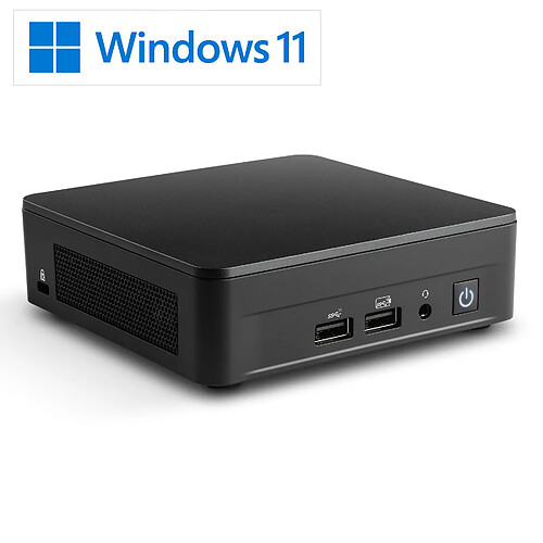 CSL-Computer Mini PC Intel NUC13 Core i7-1360P