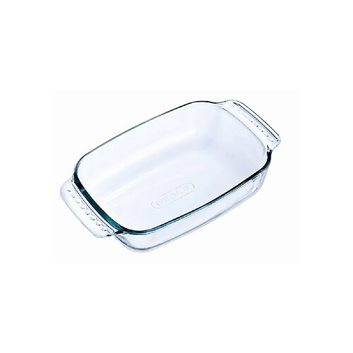 Pyrex Plat Four Rectangulaire Verre 30 x 20 cm avec poignées