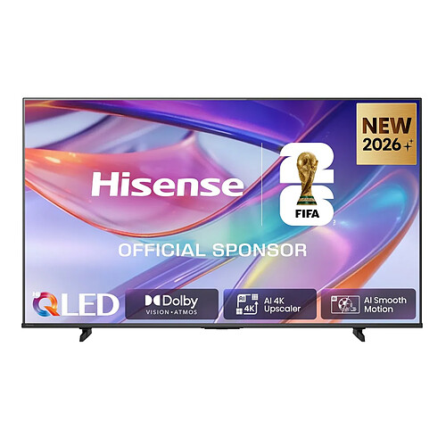 TV Hisense 43E7S (2026) 43" VA QLED 4K UHD Noire