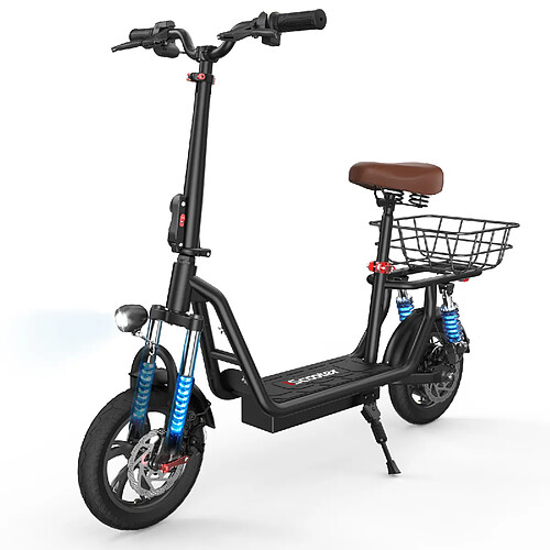 Trottinette électrique adulte ISCOOTER I12, moteur 500W, batterie 36V7.5AH, pneus 12 pouces