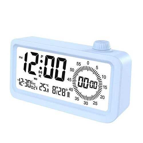 Inf Horloge digitale - Bleu