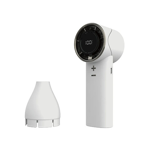 Jinfeng Ventilateur Portatif — Ventilateur rechargeable 3600mAh avec 3 vitesses et buse co