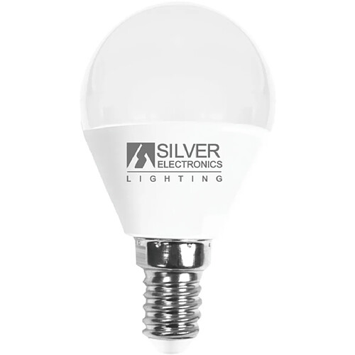 Silver Electronics Ampoule LED sphérique 6W E14 2700K 560lm