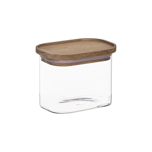 The Home Deco Factory Bocal de Conservation Heritage 60cl Transparent & Marron