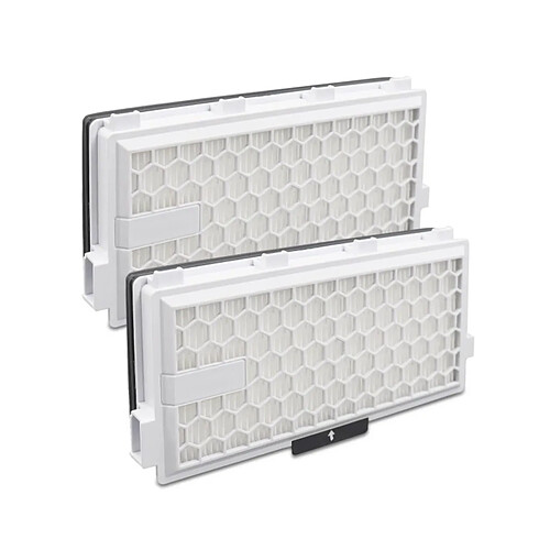 INF Filtre aspirateur 4-pack compatible avec Miele AirClean SF-HA 50 — Cadre ABS Filtre de rem