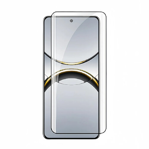 INF 2 pièces Film de Protection en Verre Trempé Compatible avec OPPO FindX5, Bord Courbé avec