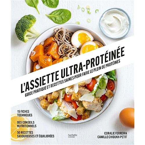 L'assiette ultra-protéinée : guide pratique et recettes saines pour faire le plein de protéines