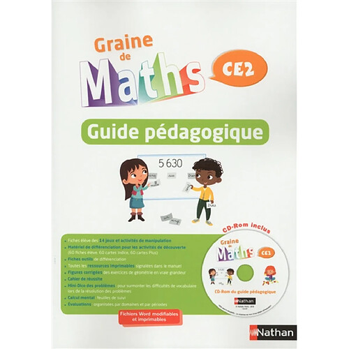Graine de maths, CE2 : guide pédagogique · Occasion