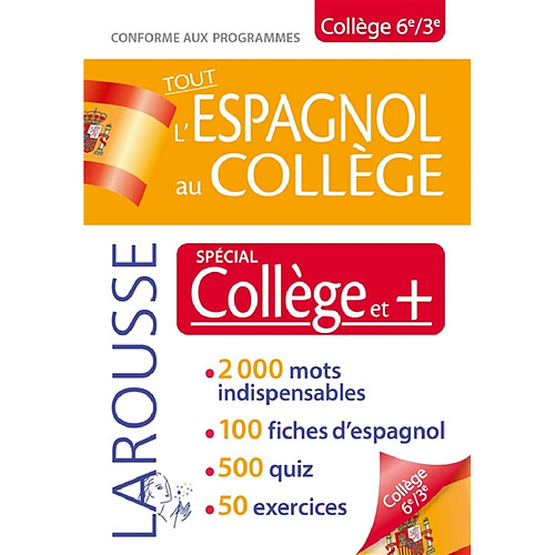 Tout l'espagnol au collège, 5e-3e