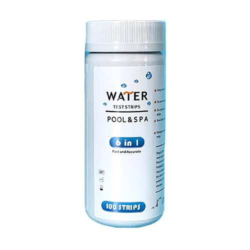 Inf Bandelettes de test pour eau de piscine - 100 pièces