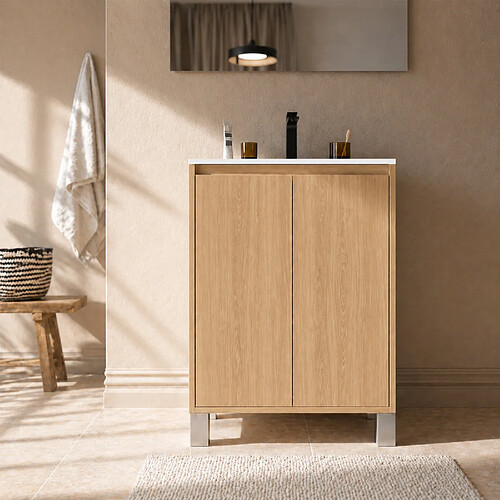 Aurlane Meuble salle de bain 70 cm