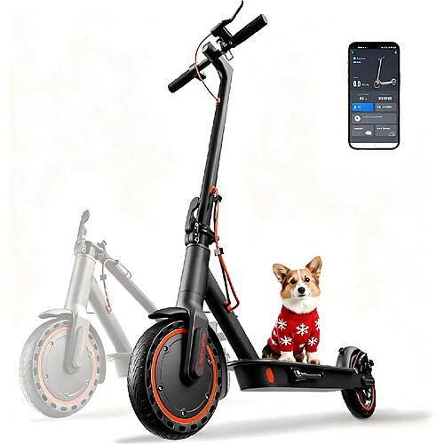 TODIMART Trottinette Électrique Pliable,Moteur 350W/25KM/H ,avec Application Contrôle