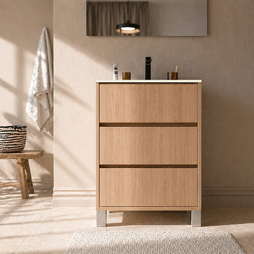 Aurlane Meuble salle de bain 50 cm