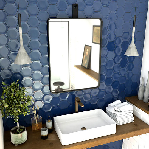 Aurlane Miroir simple salle de bain