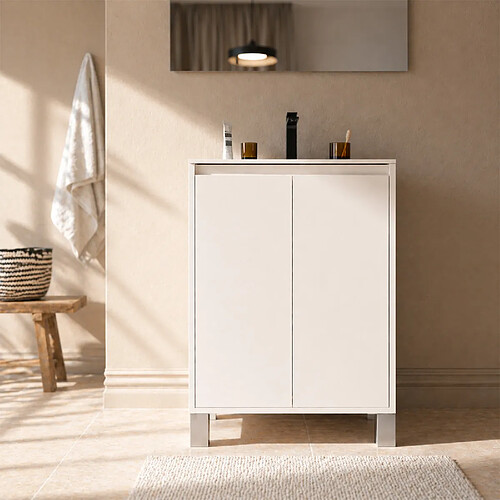 Aurlane Meuble salle de bain 50 cm