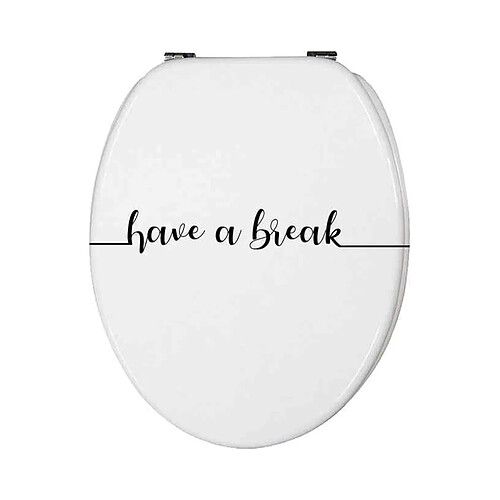 Guy Levasseur Abattant WC Thermodur "Have a break" BREAK