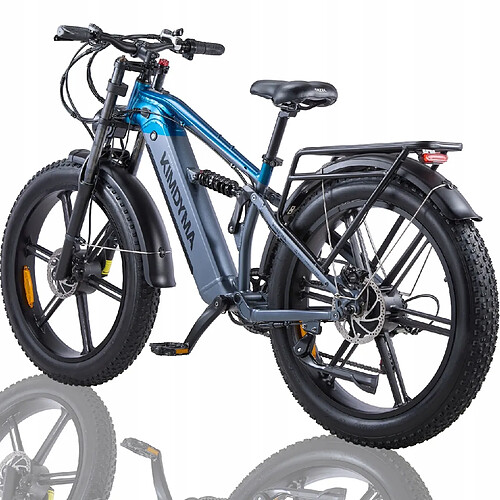 KIMDYMA Vélo électrique K03 2000W 50km/h, batterie Samsung 48V20Ah, 100km autonomie, Shimano 7 V