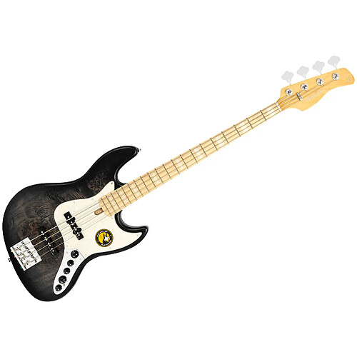 V7 Ash Reissue 4 Cordes Transparent Black Satin Marcus Miller