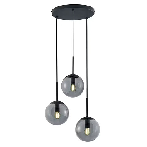 Trio Lustre Balini - Noir