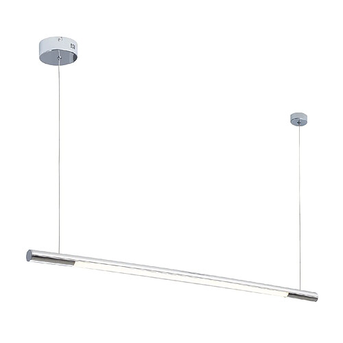 Suspension moderne chrome 100cm Organic LED16W Maxlight
