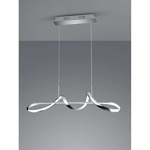 Suspension LED Perugia argent Ø81cm 37W 4500lm RL 4000K