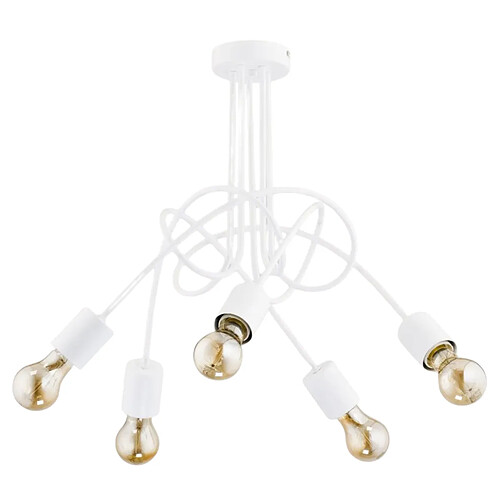 Alfa Suspension lustre métal - Blanc
