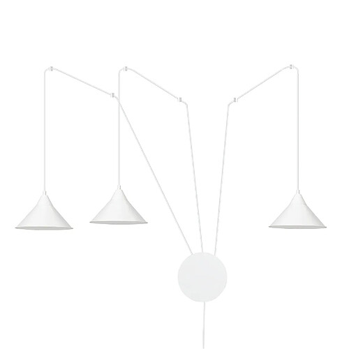 Emibig Suspension Abramo lustre - Blanc