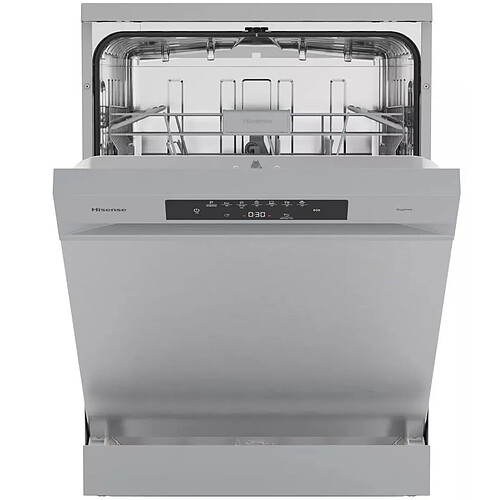 Lave-vaisselle 60cm 14 couverts 45db inox - HS642C90X - HISENSE
