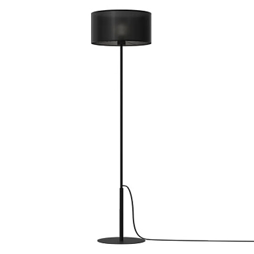 Luminex Lampadaire loft métal - Noir