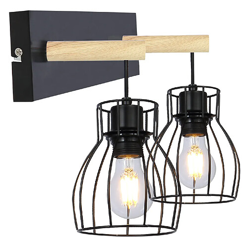Candellux applique Bernita - Bois clair