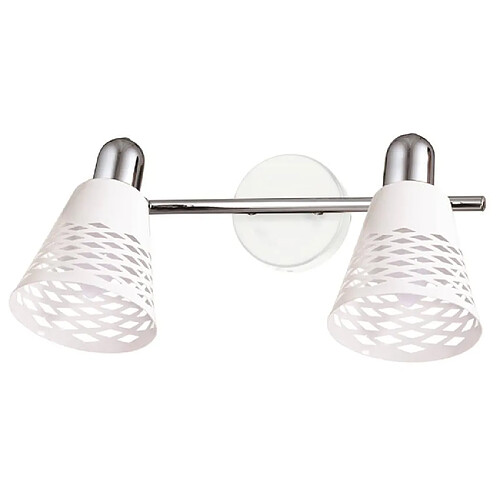Candellux Applique murale 2 lampes - Blanc