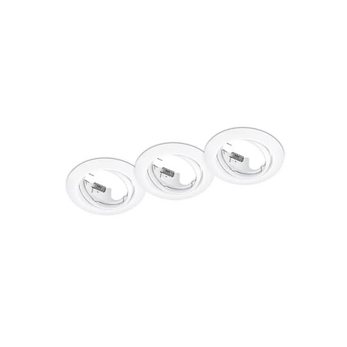 Trio Spot plafond Jura - Blanc