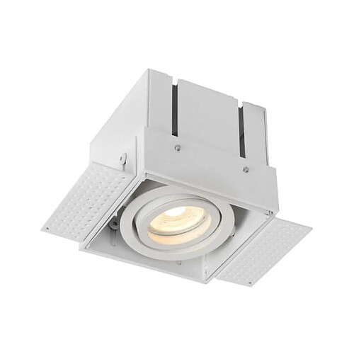 Lucide Spot encastrable sans bordure - Blanc