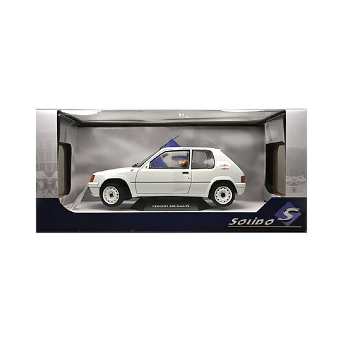 Solido Peugeot 205 Rallye 1.9L MK.1 1988 - Blanc Meije - 1:18