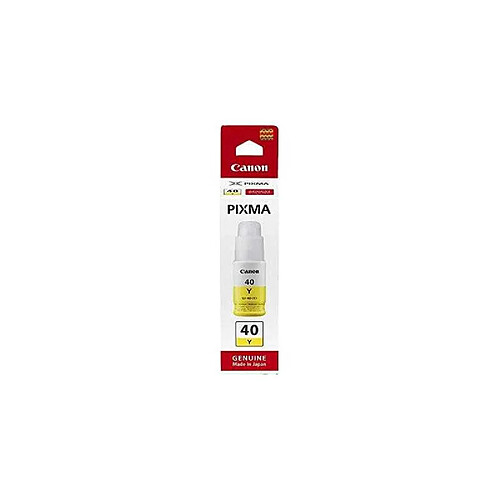 Canon GI-40Y 3402C001 - Bouteille d’encre jaune - Série GI-40