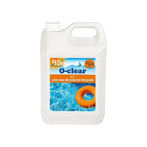 BSI Cristal Clear - Clarifiant eau de piscine liquide - 5 L
