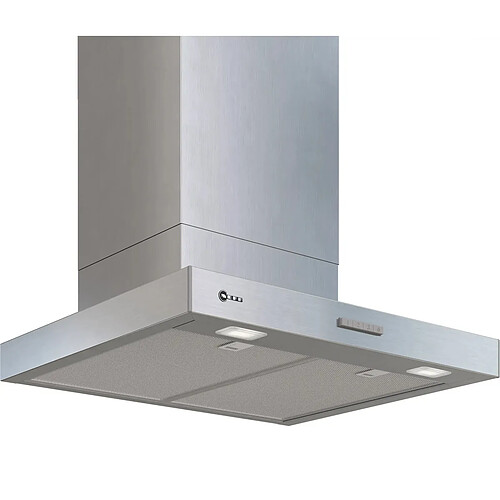 Hotte décorative murale 60cm 594m3/h inox - D65BCC2L0 - N 50 - NEFF