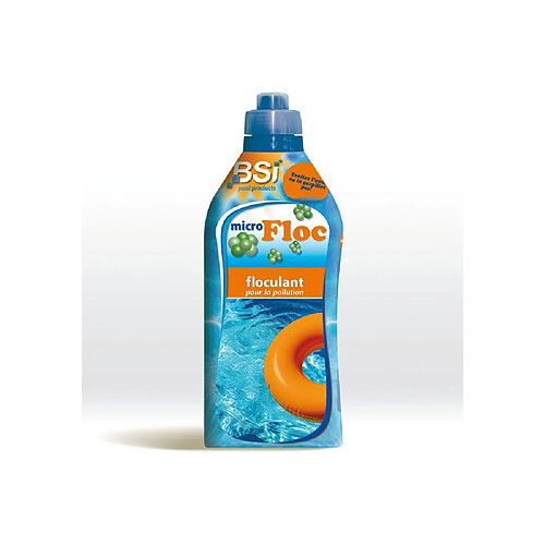 BSI microFloc - Traitement floculant sans chlore pour piscine - 400 g