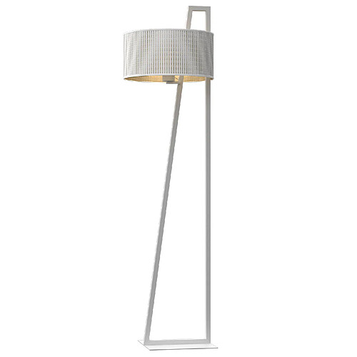 Luminex Lampadaire Loft Shade - Blanc