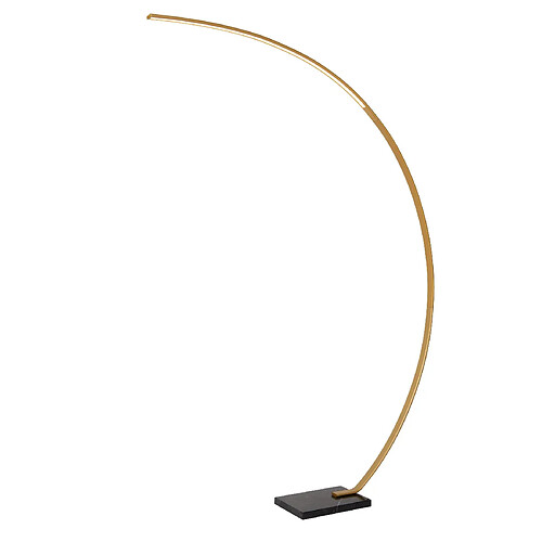 Lucide Lampadaire arc Curve - Or