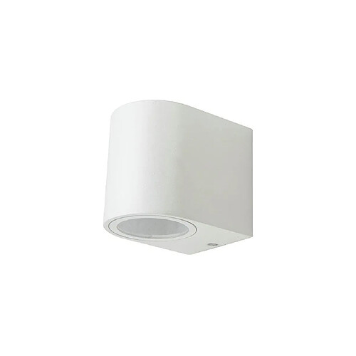 Vtac Applique murale V-TAC ronde blanche bas IP44 1xGU10