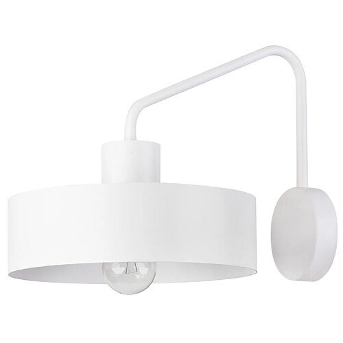 Sigma Lighting Applique murale loft blanche Jumbo design E27 15W Sigma