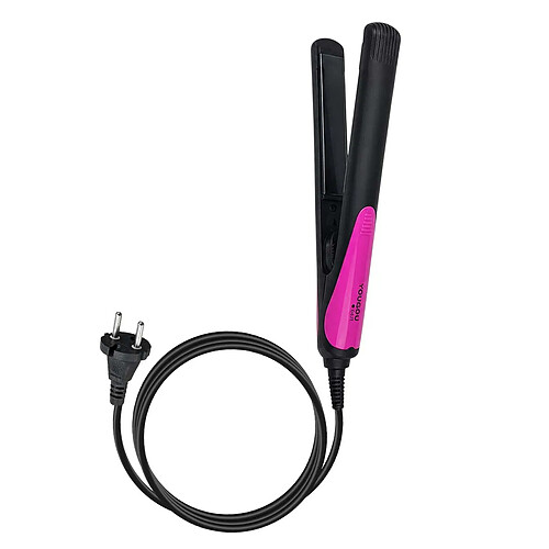 Avizar Fer à Lisser et à Boucler Portable en Tourmaline Céramique 20W Rose